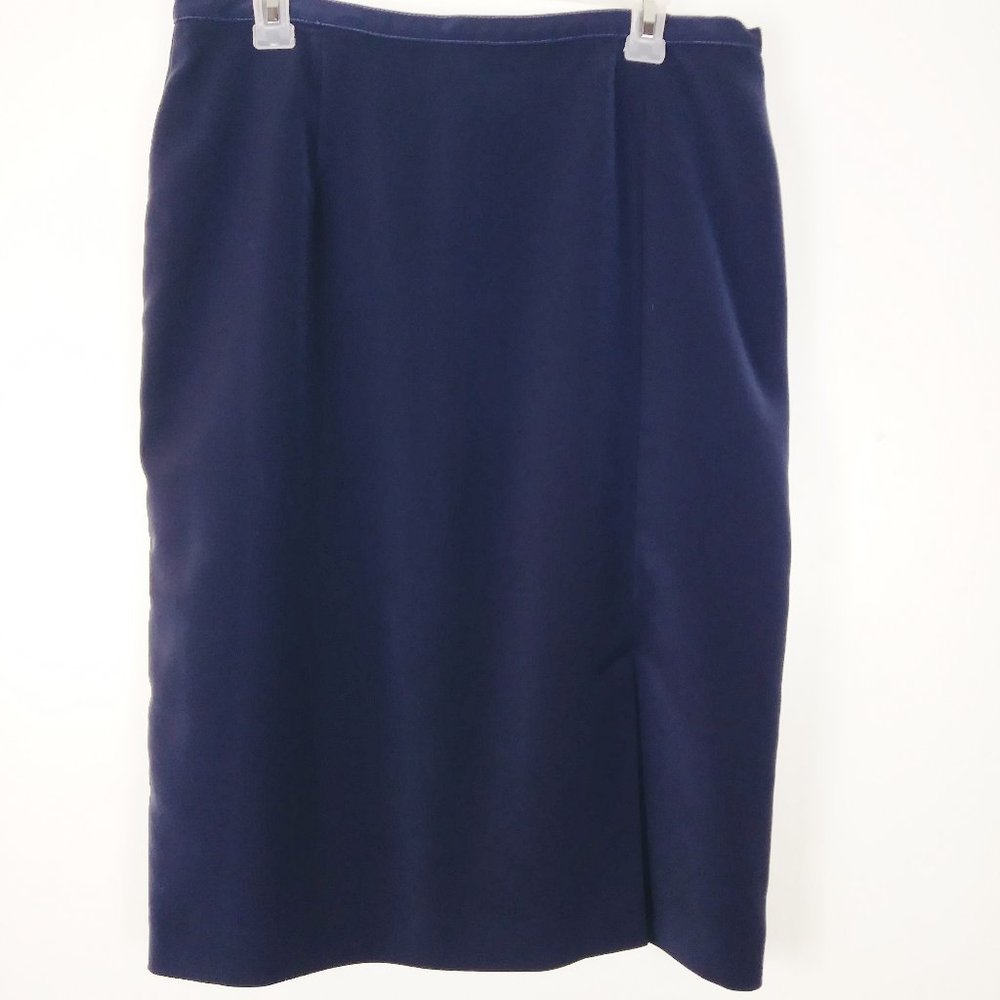 Travis Ayers dark blue skirt size 16